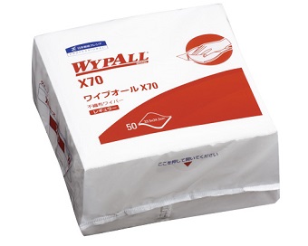キムタオル ホワイト 4つ折り