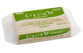 クレシアEFナチュラル ハンドタオルソフトタイプ200